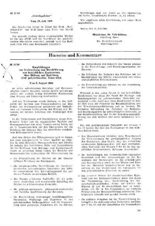 "Trainingslehre" : 33/69 vom 31. Juli 1969 ; [Mitteilungen]