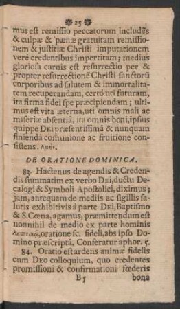 De Oratione Dominica