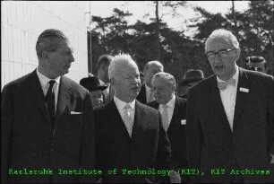 Besuch von Dr. Karl Heinrich Lübke (Bundespräsident der Bundesrepublik Deutschland (BRD)) am Kernforschungszentrum Karlsruhe (KfK)
