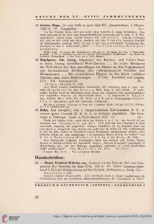 Handschriften (Nr. 62-160)