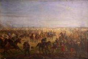 Das Zweite Leib-Husaren-Regiment No. 2 bei Artenay, den 10. Oktober 1870