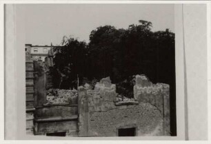Zerstörung des Luisenheims und Wiederaufbau. Wöchnerinnenheim