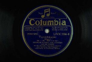 Tannhäuser: 1. Akt, "Wer ist der dort" / (Wagner)