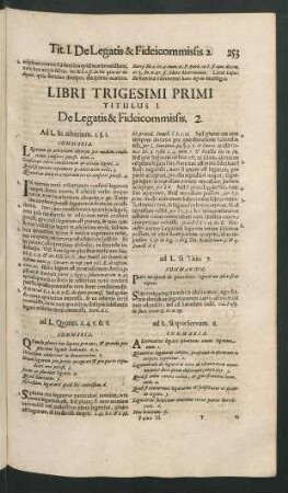 Libri Trigesimi Primi