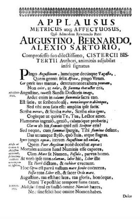 Applausus [...]
