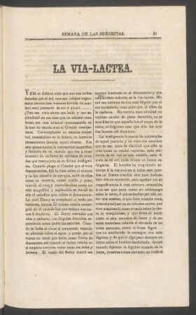 La vía-láctea.