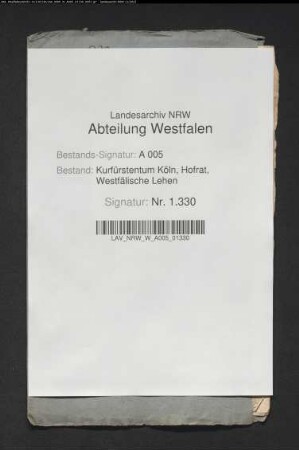 Bittschrift des Johannes Rose zu Laer wegen der Mühle zu Melschede