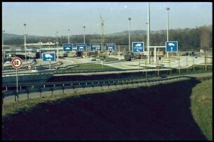 Weil - Basel: Grenzübergang von der Weiler Brücke