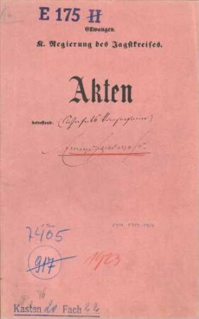 Aufstellung von Sicherheitskompagnien und Einwohnerwehren