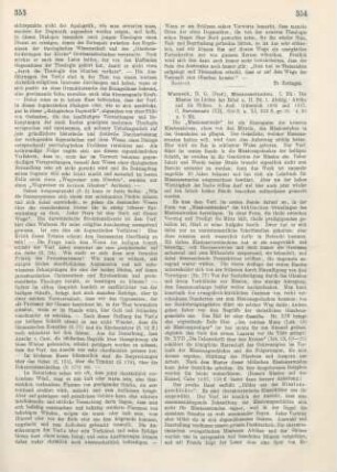 354-355 [Rezension] Warneck, Gustav, Missionsstunden