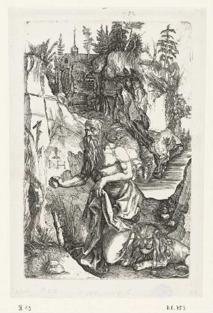 Hieronymus in der Wüste