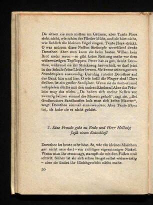 7. Eine Freude geht zu Ende und Herr Hellwig fasst einen Entschluss