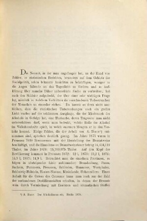Ein Beitrag zur Alkoholfrage : Inaug. Diss.
