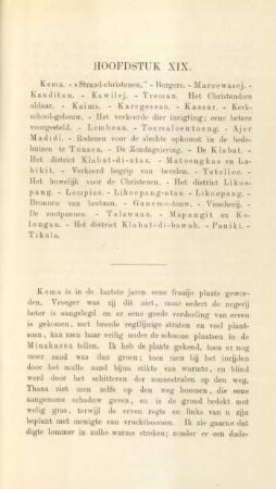 Hoofdstuk XIX. Kema. - ...