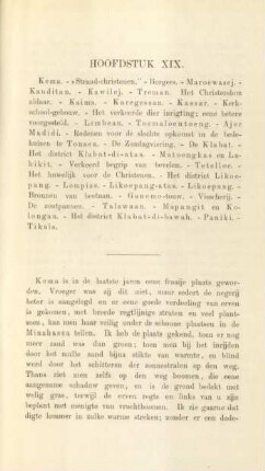 Hoofdstuk XIX. Kema. - ...