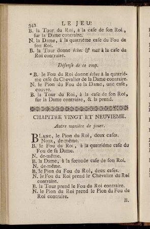 Chapitre Vingt Et Neuvieme