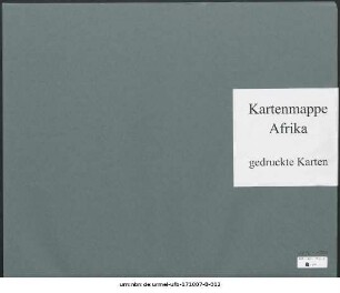 Ober-Guinea, vom Niger bis Muni, Kamerun : 1896-1900 : Kartensammlung