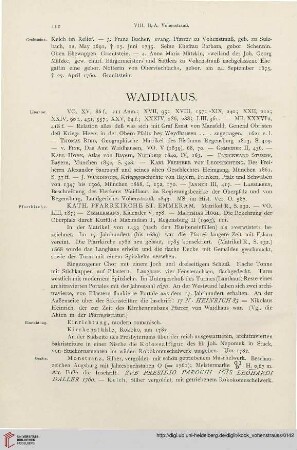 ⟦Waidhaus⟧