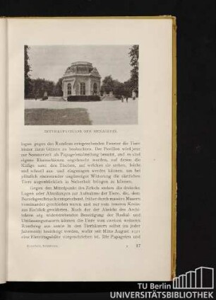 Zentralpavillon der Menagerie.