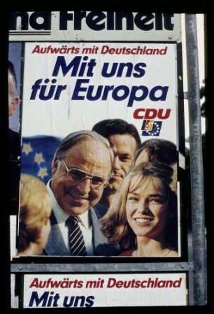 Europa Wahl-Plakat 8.6.84.