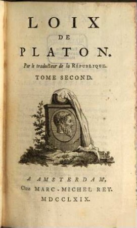 Loix de Platon, 2