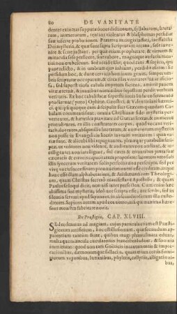De Praestigiis, Cap. XLVIII.
