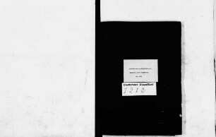 Rechnung des Stadtrentmeisters Heinrich Jakob Friederichs