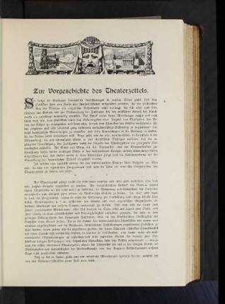 Zur Vorgeschichte des Theaterzettels