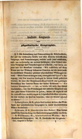 Grundriß der Geognosie und Geologie : mit einer Titelskizze, 76 eingedruckten Holzschnitten und einer besonderen Beilage