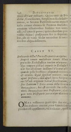 Caput XV. - XVIII.