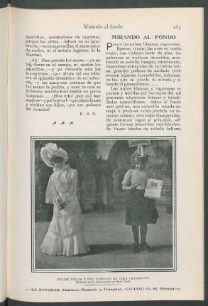Nellie Follis y Eva Tanguay en «The Chaperons». [Fotografía] : El éxito de la temporada en New York.