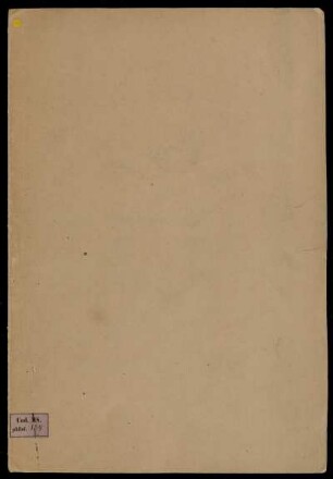VIII: 4 Cod. Ms. philol. 184 : VIII – 'Christherre-Chronik' (Fragment)