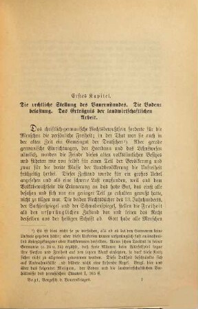 Die Vorgeschichte des Bauernkrieges