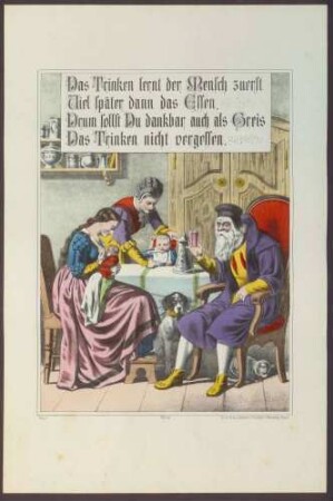 Motiv zum Trinken mit Spruch