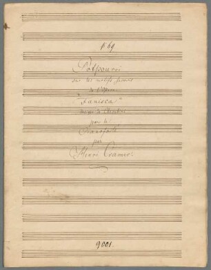 Faniska, Auswahl, arrangiert, Klavier. - BSB Mus.Schott.Ha 9424-2