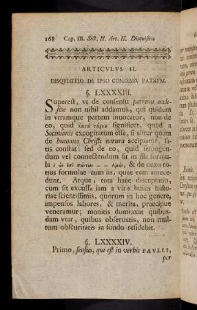 168-185, §. LXXXXIII. - §. C.