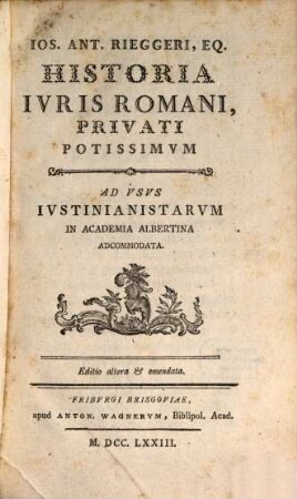 Historia Iuris Romani