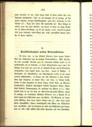 4. Kundskabenssamfund mellem Verdenskloderne.