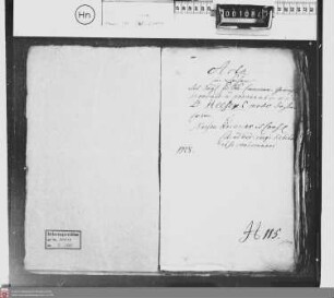 Forderungen des Reichskammergerichtsadvokaten und Prokurators Heeser an Nassau-Hadamar