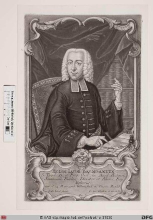 Bildnis Sigmund Jacob Baumgarten