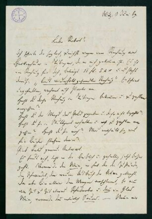 Brief vom 3. Juni 1869