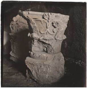 Säulenfragment (Kapitell), Baalbek: Ansicht