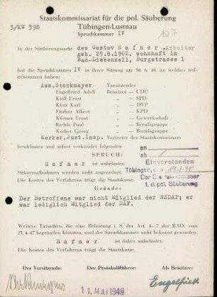 Hafner, Gustav