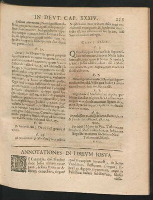 Annotationes In Librum Iosua.