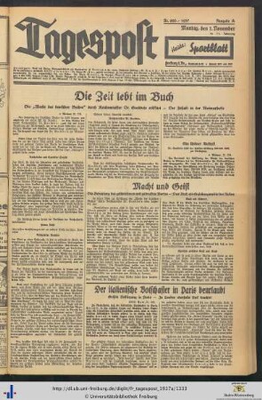 Nr. 296-324 (November 1937)