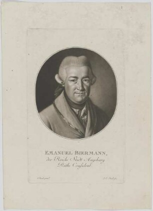Bildnis des Emanuel Biermann