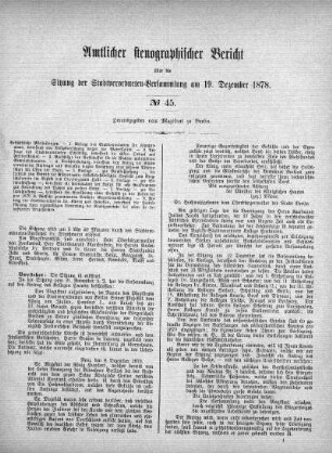 No 45, 19. Dezember 1878