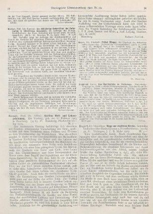 33-34 [Rezension] Menzel, Alfred, Goethes Welt- und Lebensanschauung