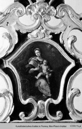 Bahre : Madonna mit Kind