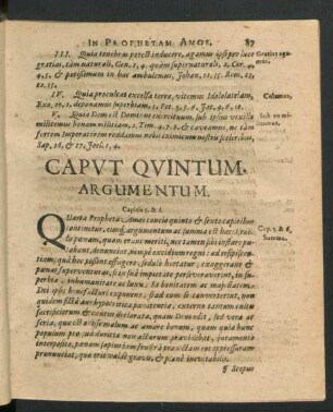 Caput Quintum. Argumentum.